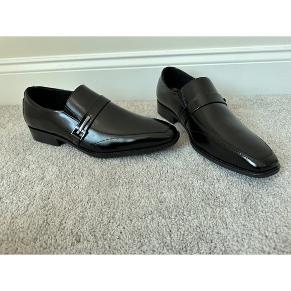 Stacy Adams Mens New Abram Moc Toe Bit Slip On Mens Loafer Shoes Size 11.5 main image 12